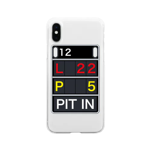 ピットサイン　PIT IN Soft Clear Smartphone Case