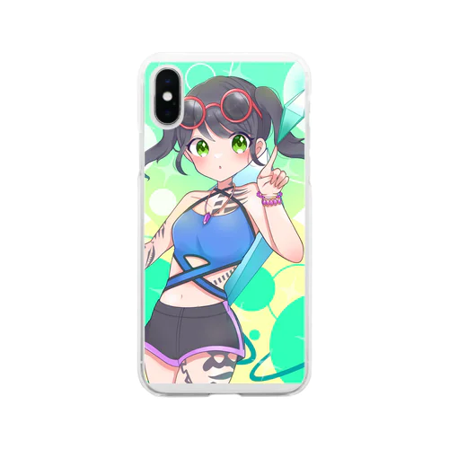 水着クリスタ Soft Clear Smartphone Case