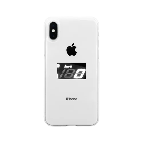 One Eighty Zero White black Soft Clear Smartphone Case