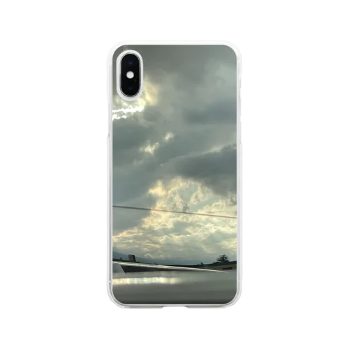 Sunset over the Mirror Soft Clear Smartphone Case