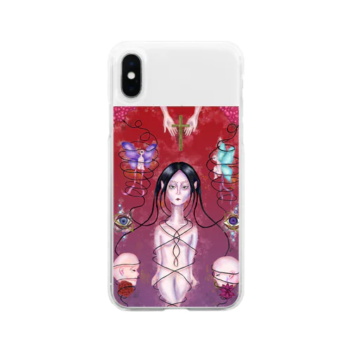 細胞内組織図 Soft Clear Smartphone Case