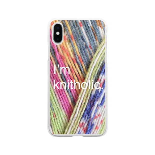 I’m knitholic. 01 Soft Clear Smartphone Case