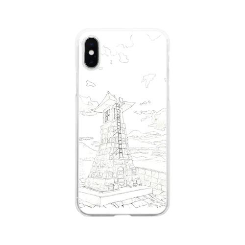 御手洗町並み保存地区　千砂子波止 Soft Clear Smartphone Case