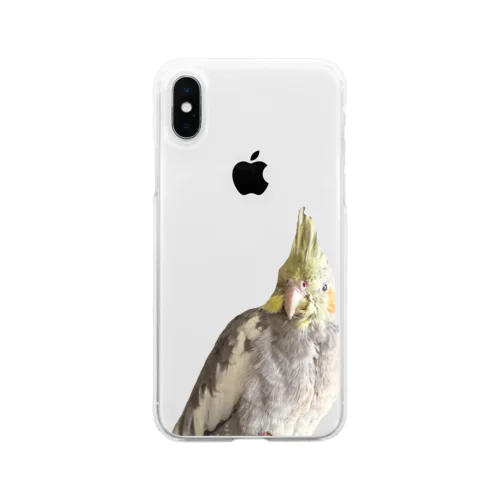 オカメインコのアルト Soft Clear Smartphone Case