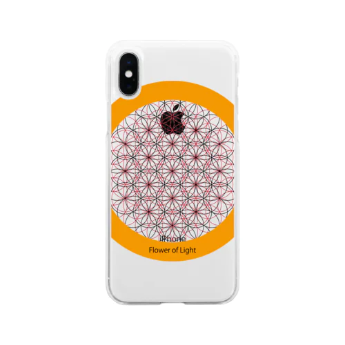 Flower of Light Soft Clear Smartphone Case