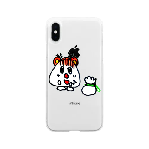 ウタハムちゃんトナカイ Soft Clear Smartphone Case