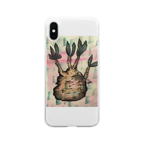 グラキリス　エキゾチックver. Soft Clear Smartphone Case