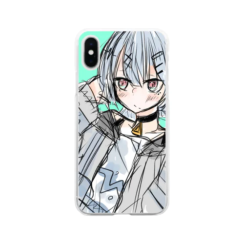 たーこいず Soft Clear Smartphone Case