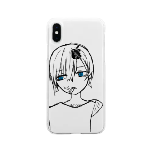 煙草 Soft Clear Smartphone Case