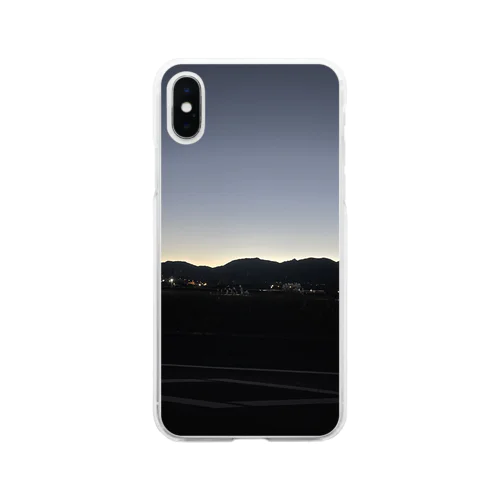 Early winter sunrise Soft Clear Smartphone Case