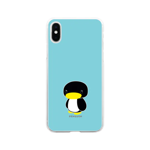 PENGUIN Soft Clear Smartphone Case