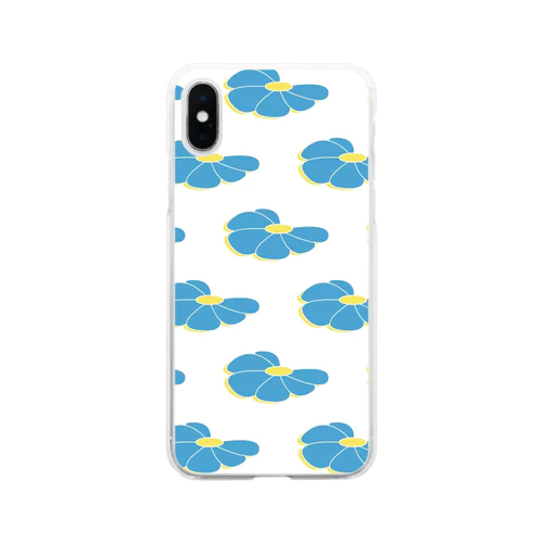 花占い Soft Clear Smartphone Case