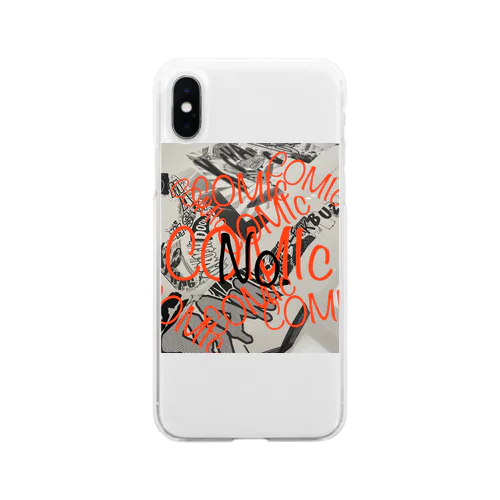 COMIc No. Soft Clear Smartphone Case