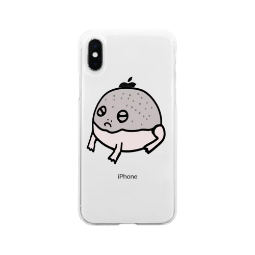 フクラガエルさん Soft Clear Smartphone Case