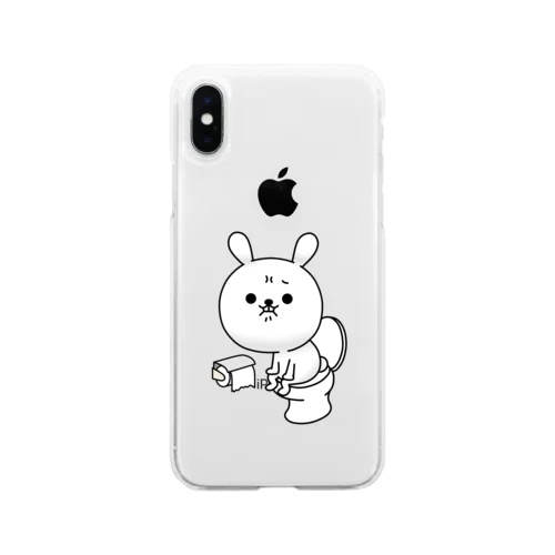 トイレ Soft Clear Smartphone Case