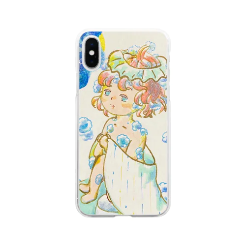 リラックスタイム Soft Clear Smartphone Case