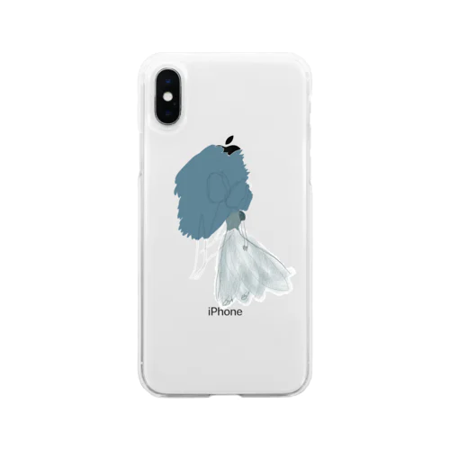 flower dress Art Soft Clear Smartphone Case