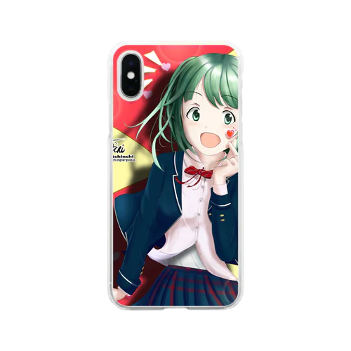 キュンポーズ Soft Clear Smartphone Case