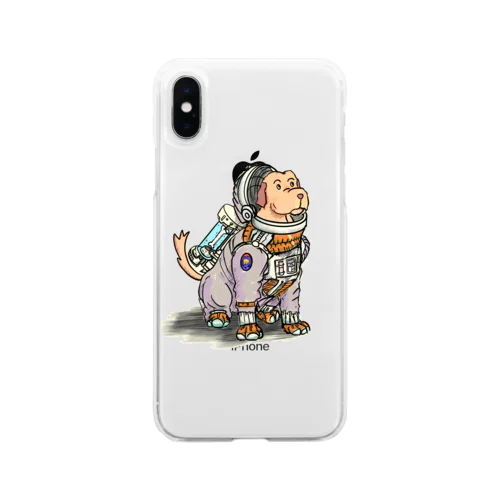 宇宙犬 Soft Clear Smartphone Case