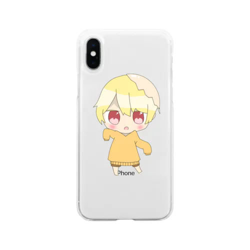 ピヨ助のスマホケース Soft Clear Smartphone Case