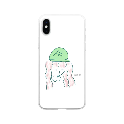 メロンパンが主食の女 Soft Clear Smartphone Case