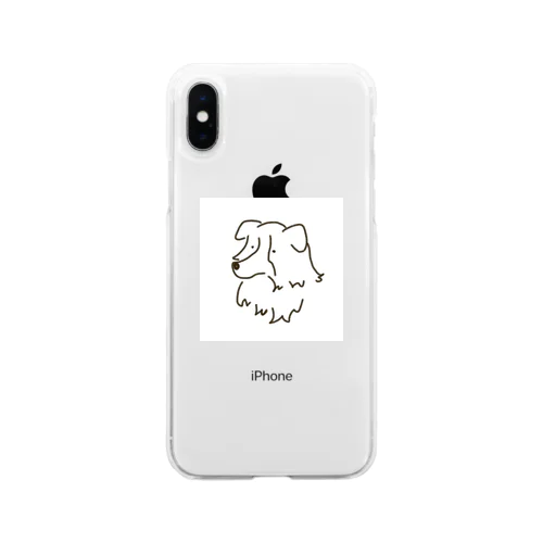 -1 たれ耳ちゃん Soft Clear Smartphone Case