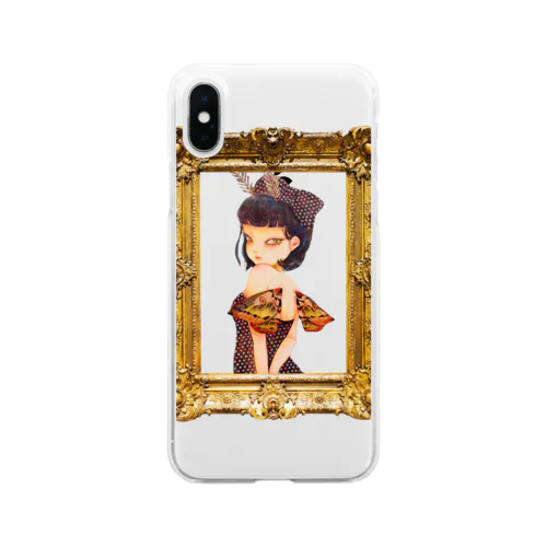 モガ Soft Clear Smartphone Case