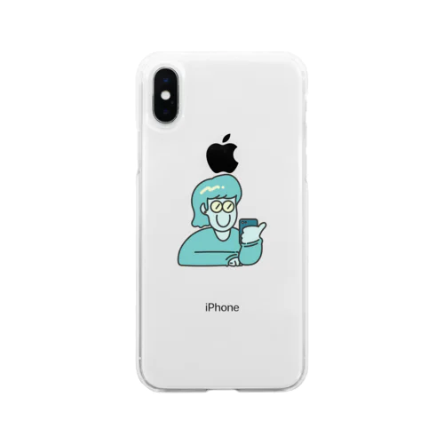 CHILLZOMBIE Soft Clear Smartphone Case