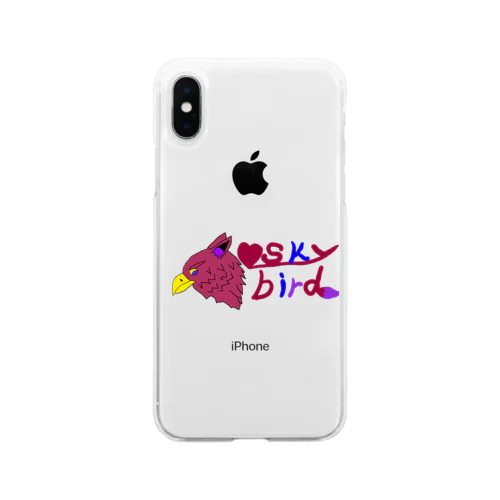 オリジナルロゴ入りグッズ Soft Clear Smartphone Case