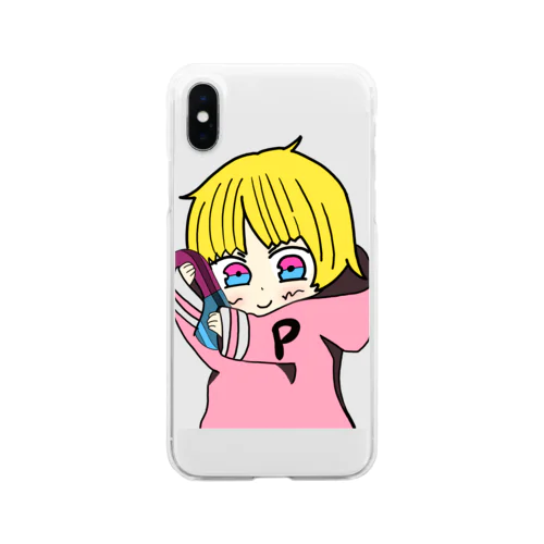 小さなピノコ Soft Clear Smartphone Case