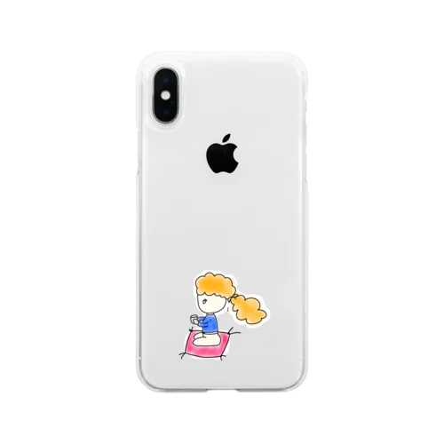 Moja girl  Soft Clear Smartphone Case