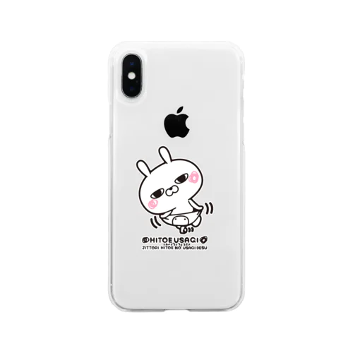 ひとえうさぎ Soft Clear Smartphone Case