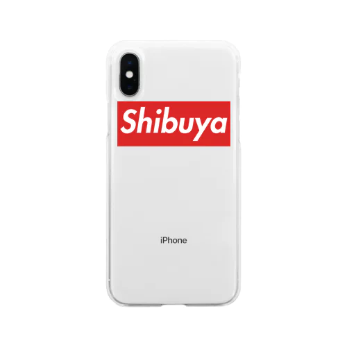 Shibuya Goods Soft Clear Smartphone Case