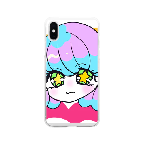 きららちゃん Soft Clear Smartphone Case