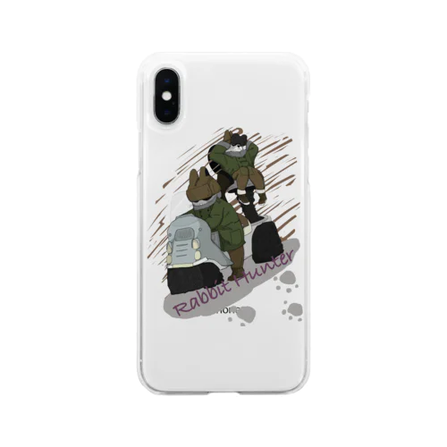 Rabbit Hunter Soft Clear Smartphone Case