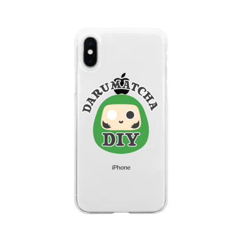 Darumatcha DIY グッズ（500） Soft Clear Smartphone Case