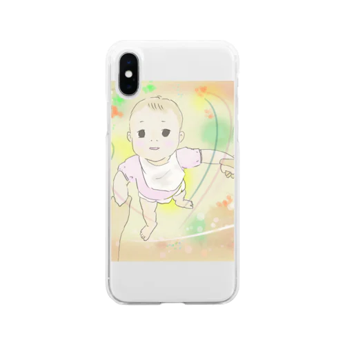 芽生え Soft Clear Smartphone Case