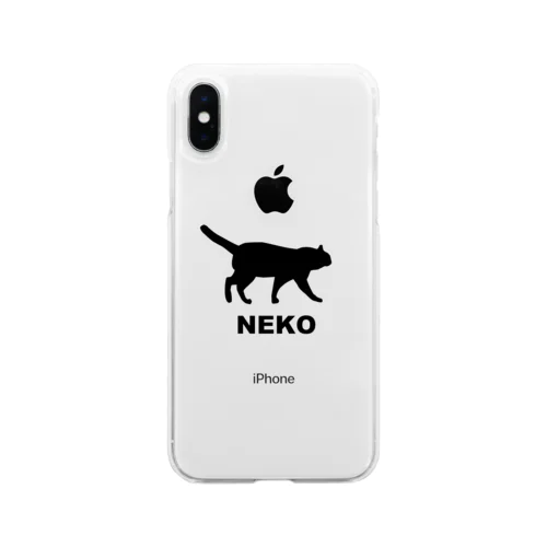 NEKO（おさんぽ） Soft Clear Smartphone Case