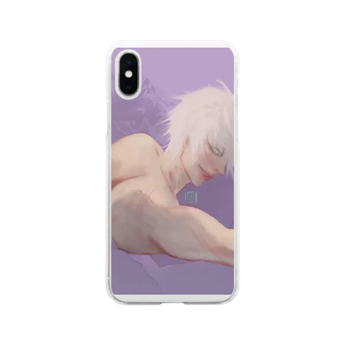 おはよー Soft Clear Smartphone Case