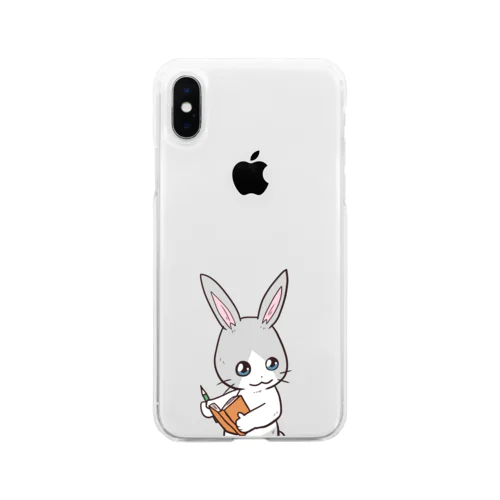 ブラウンくんグッズ Soft Clear Smartphone Case