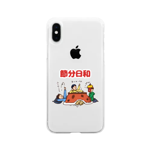 節分日和 Soft Clear Smartphone Case