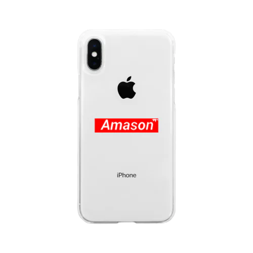 [amason]  Soft Clear Smartphone Case
