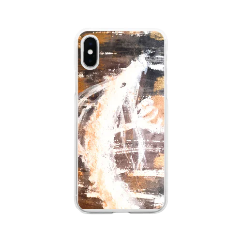 昇り龍 Soft Clear Smartphone Case