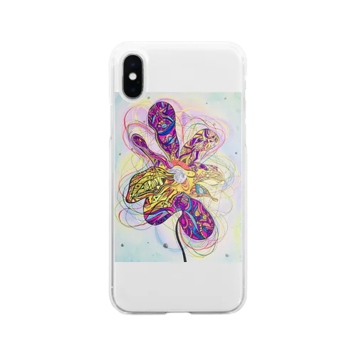 『　命　』 Soft Clear Smartphone Case