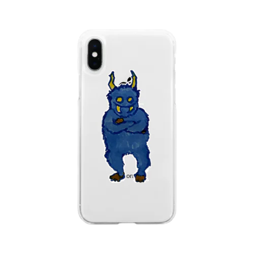 たくましい雪男くん Soft Clear Smartphone Case