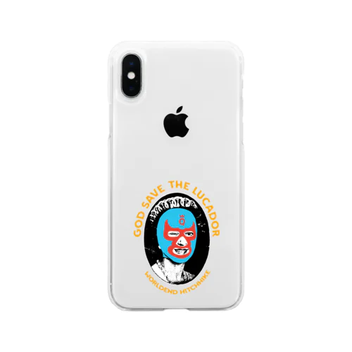 ゴッド・セーブ・ザ・ルチャドール　GOD SAVE THE LUCHADOR Soft Clear Smartphone Case