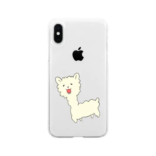 シロパカ Soft Clear Smartphone Case