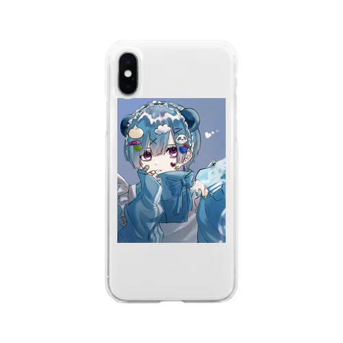 🐼💙 Soft Clear Smartphone Case