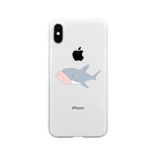 ※特別な訓練を受けています Soft Clear Smartphone Case