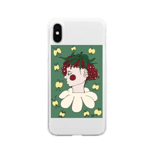 春の味 Soft Clear Smartphone Case